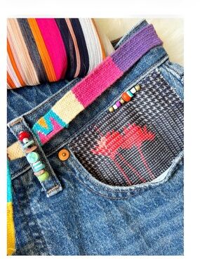 MADEWELL • Boho Embellished Curvy Perfect Vintage JeansBead & Floral Detail